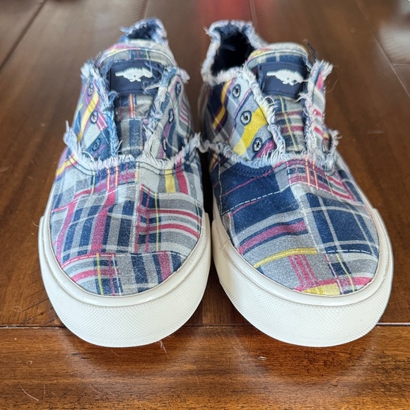 Rocket Dog Multicolor Plaid Slip-On Sneakers - Picture 4 of 7